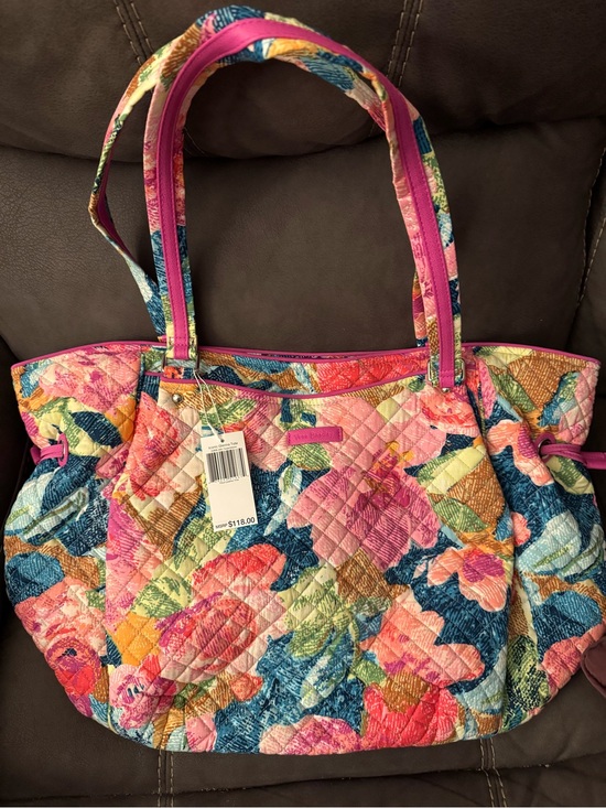 Vera Bradley Handbags - Vera Bradley Quilted Superbloom Glenna Tote - Multicolor NWT